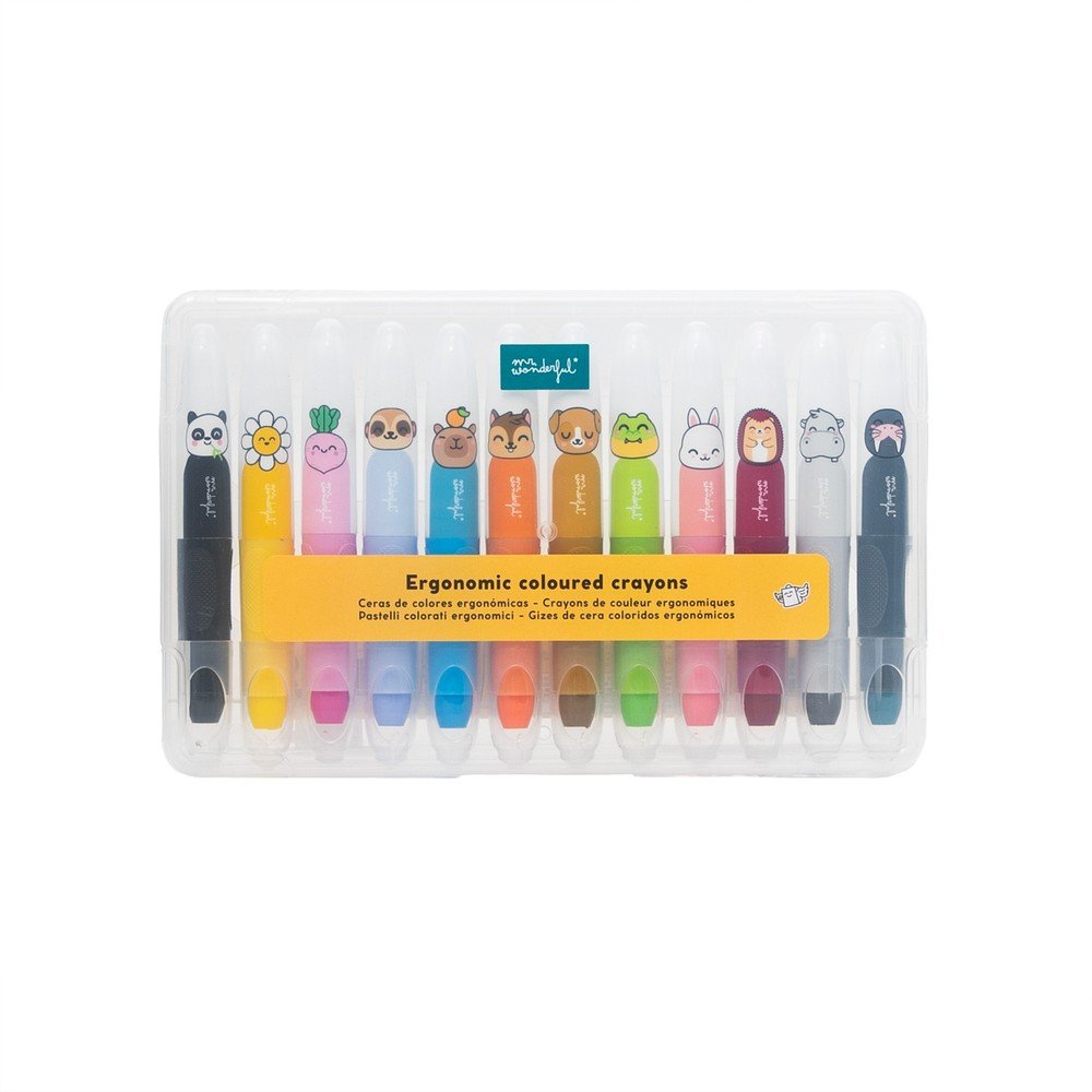 MR CERAS DE COLORES ERGONOMICAS WONDER COMIC VUELTA AL COLE 26 22x2x14 Cms.