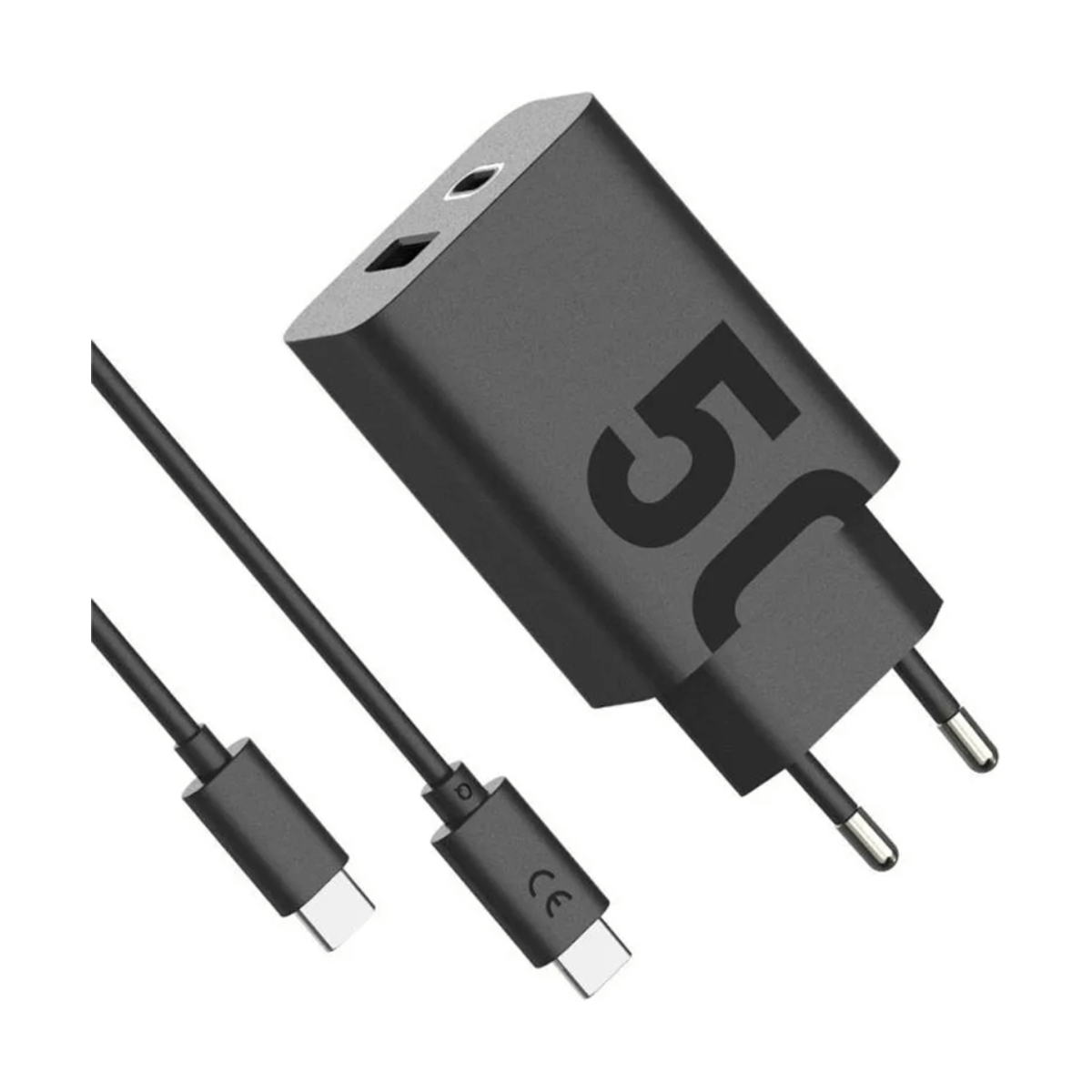 Motorola TurboPower Cargador USB-C de 50W Duo Negro