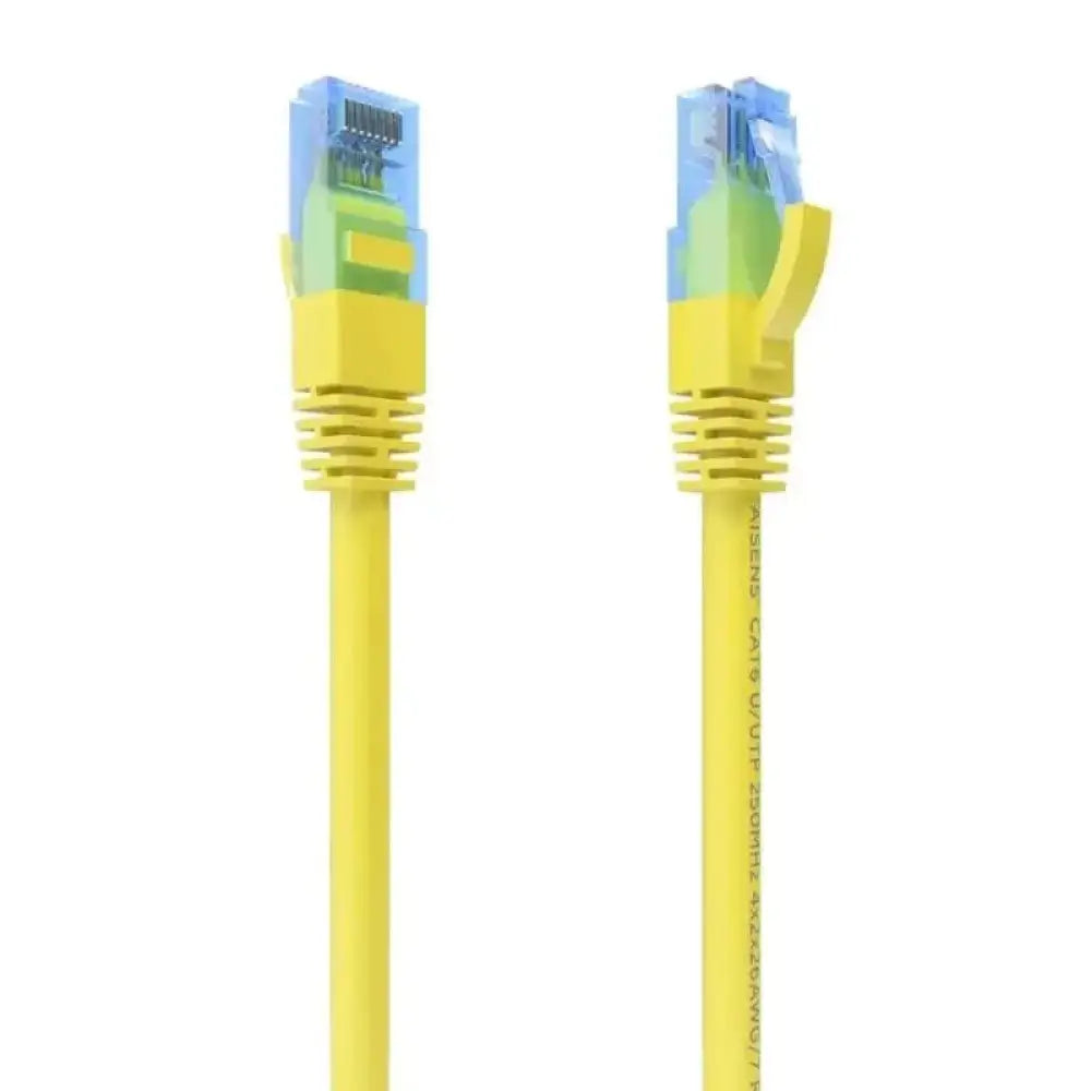 Cable de Red RJ45 AISENS A135-0833 Cat.6 UTP AWG26 CCA 1m Amarillo