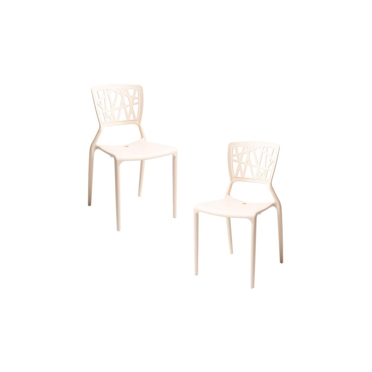 Regalos Miguel - Packs Sillas Jardín - Pack 2 Sillas Delta - Beige