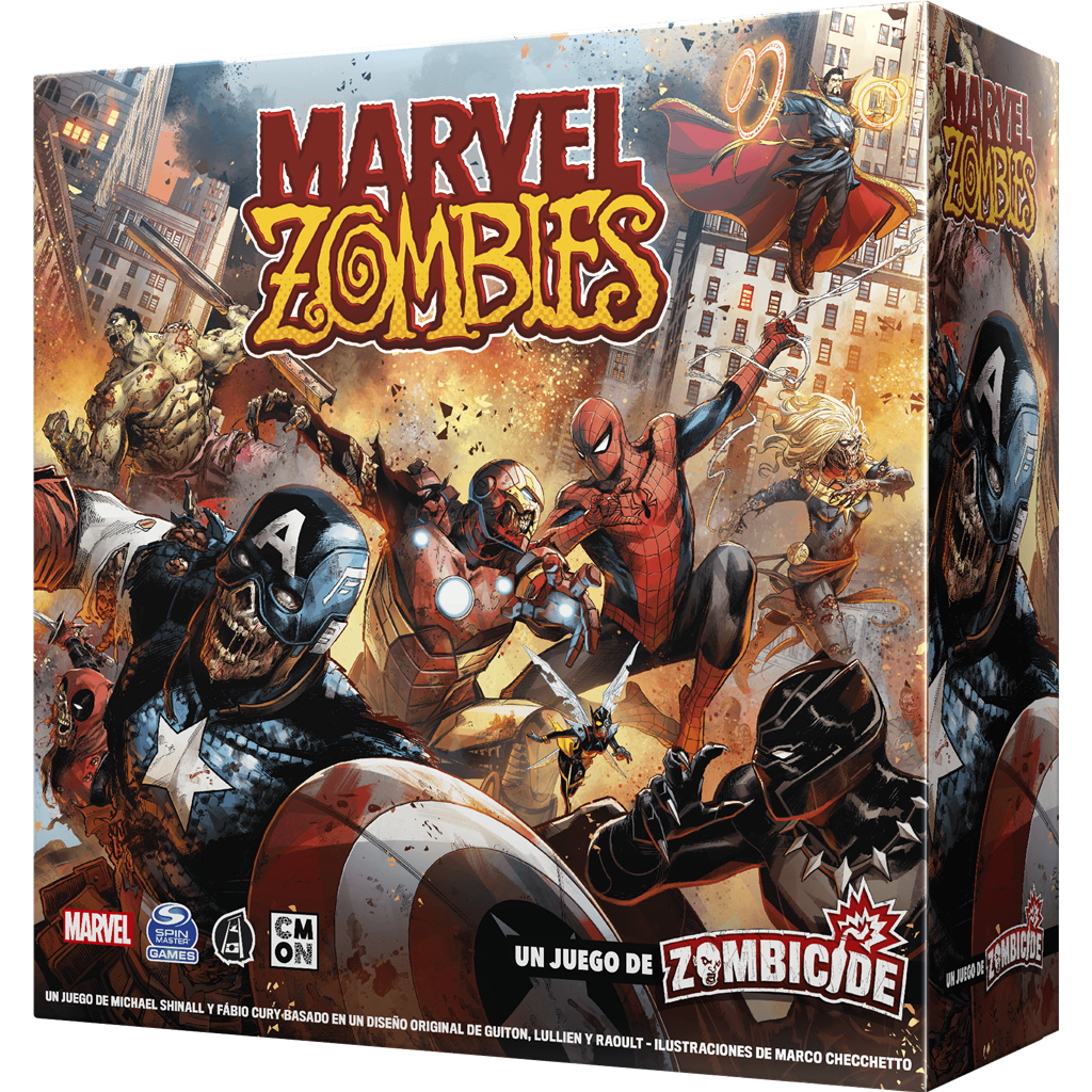 Zombicide Marvel Zombies juego de mesa Cmon