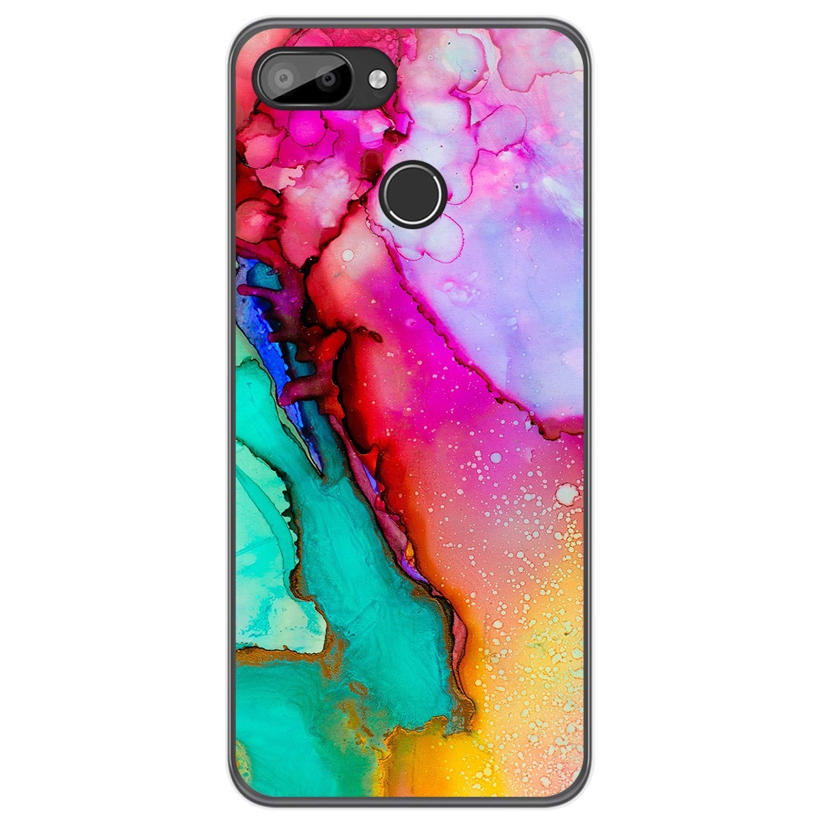Tumundosmartphone Funda Gel Tpu para Oukitel C11 / C11 Pro diseño Mármol 15 Dibujos