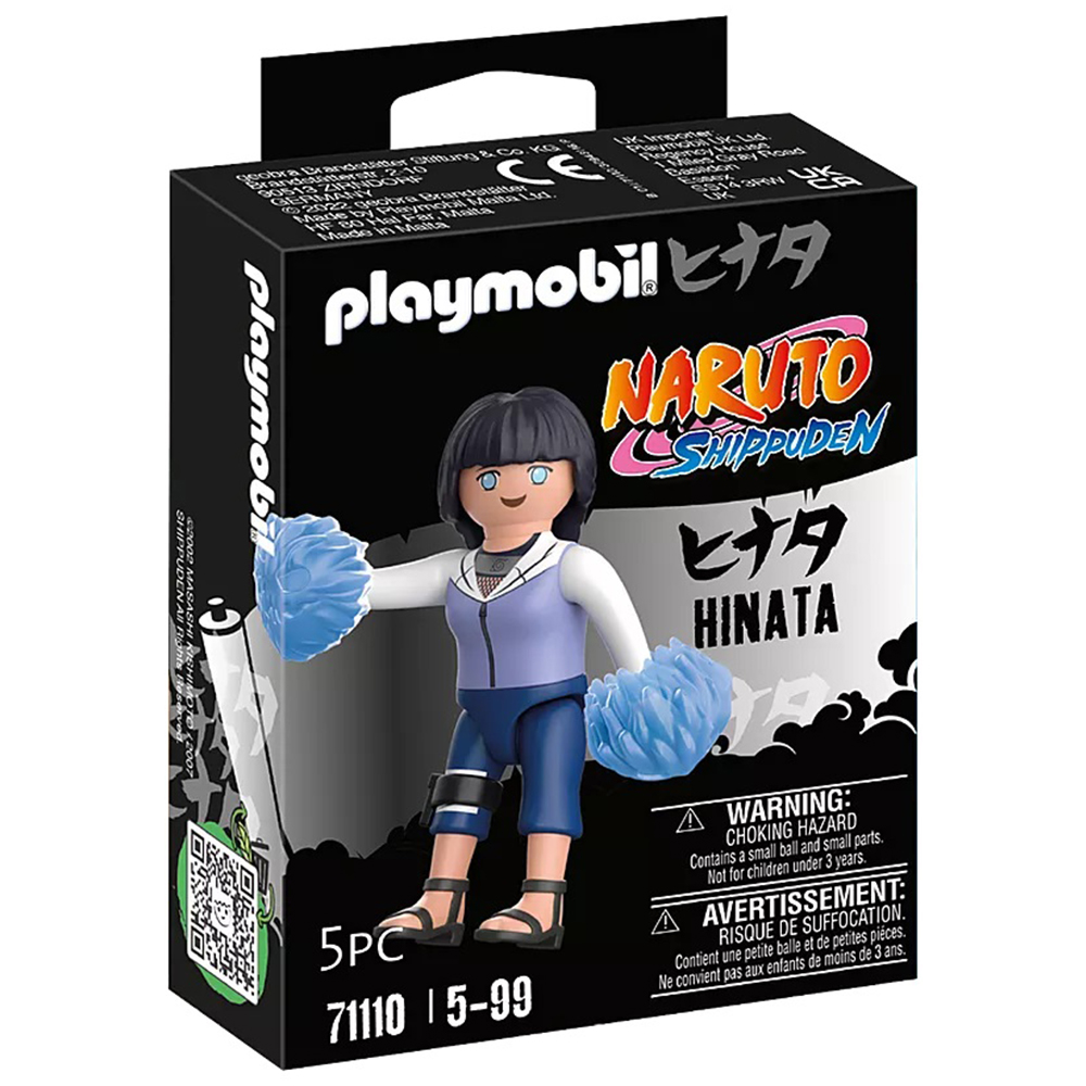 PLAYMOBIL NARUTO SHIPPUDEN - HINATA, 71110, PRODUCTO CON LICENCIA OFICIAL, ENVIO 24-48 HORAS PENÍNSULA, PIEZAS, CLICKS, COLECCIONABLES,  JUGUETES, FIGURA, MUÑECO, FAMOBIL, 100% ORIGINAL