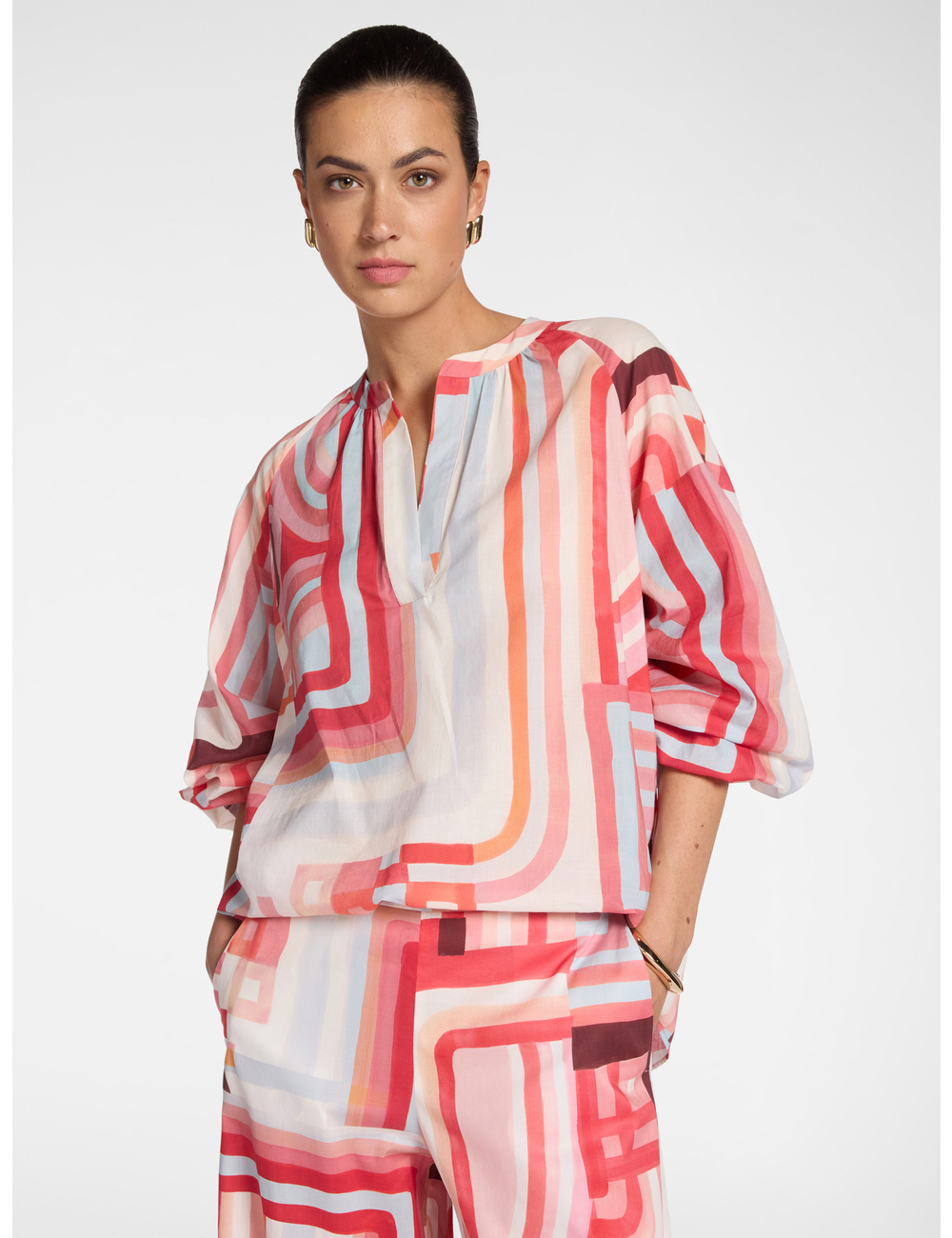 Elena Mirò - Blusa estampada