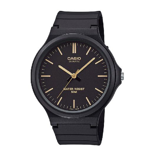 Reloj Casio Hombre Clásico | Correa y Esfera Negra – Estilo Elegante y Atemporal MW-240-1E2VEF