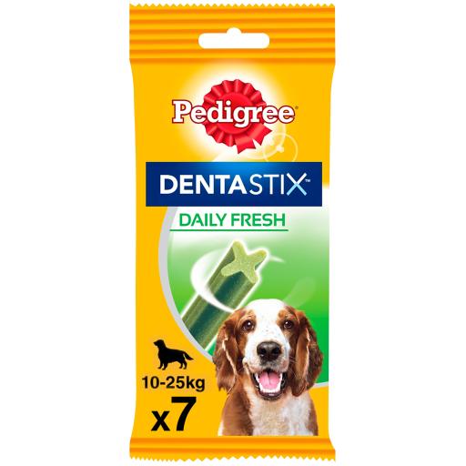 Pedigree Dentastix Fresh Snack Dental Higiene Oral y Aliento de Perros Medianos - 28 Sticks28