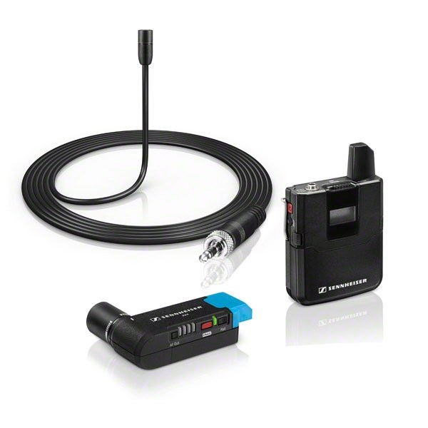 Sennheiser avx-me2 set - cyfrowy zestaw bezprzewodowy z mic. lavalier i miniaturowym nadajnikiem w pełni automatyczny