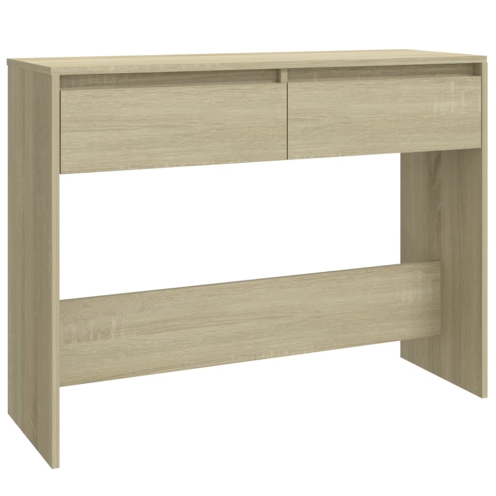Vidaxl Mesa Consola Madera de Ingeniería 100x35x76,5 Cm Blanco
