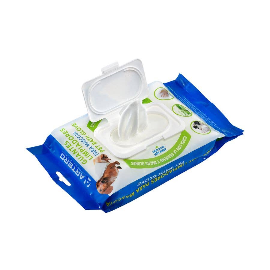 Artero Guantes Para La Higiene Plis Plas - Limpian y Hidratan - Pack de 20