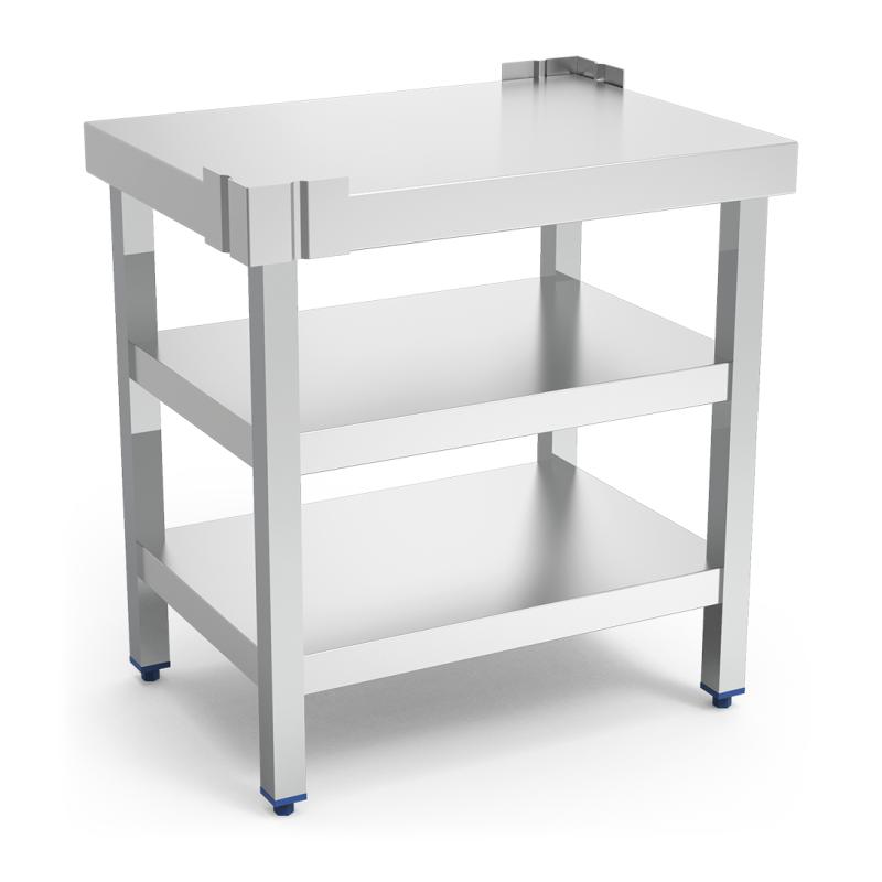 Mesa altura especial para máquina cortadora de fiambre