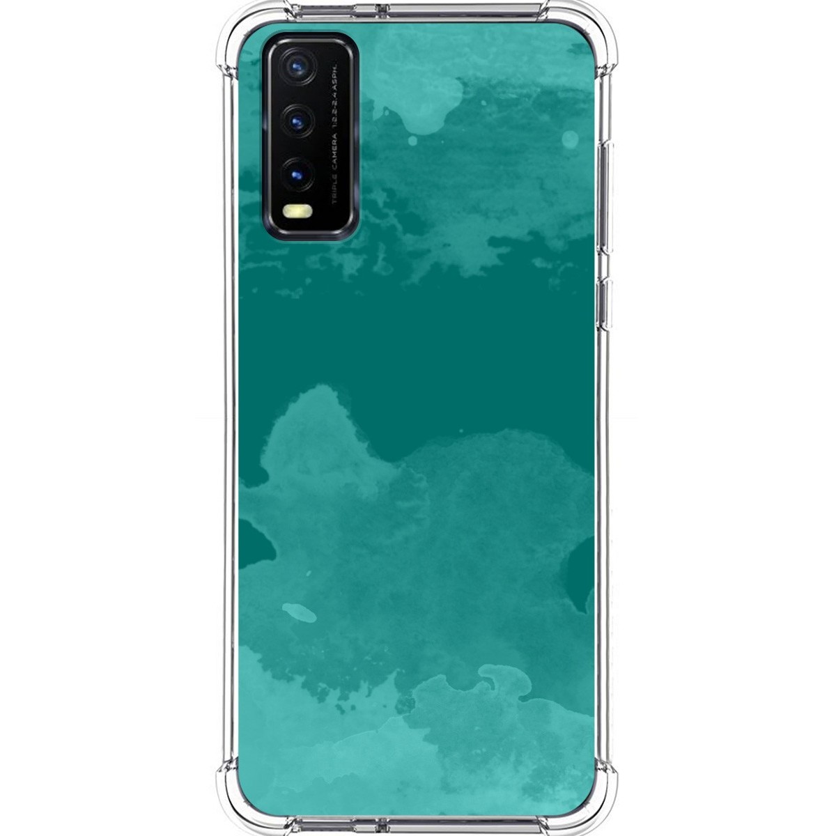 Funda Silicona Antigolpes para Vivo Y20s / Y11s diseño Acuarela 06 Dibujos
