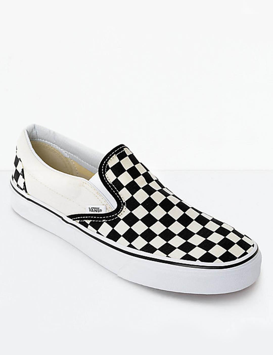 Zapatillas Vans Slip On Checkboard para Hombre - Confort Sin Cordones