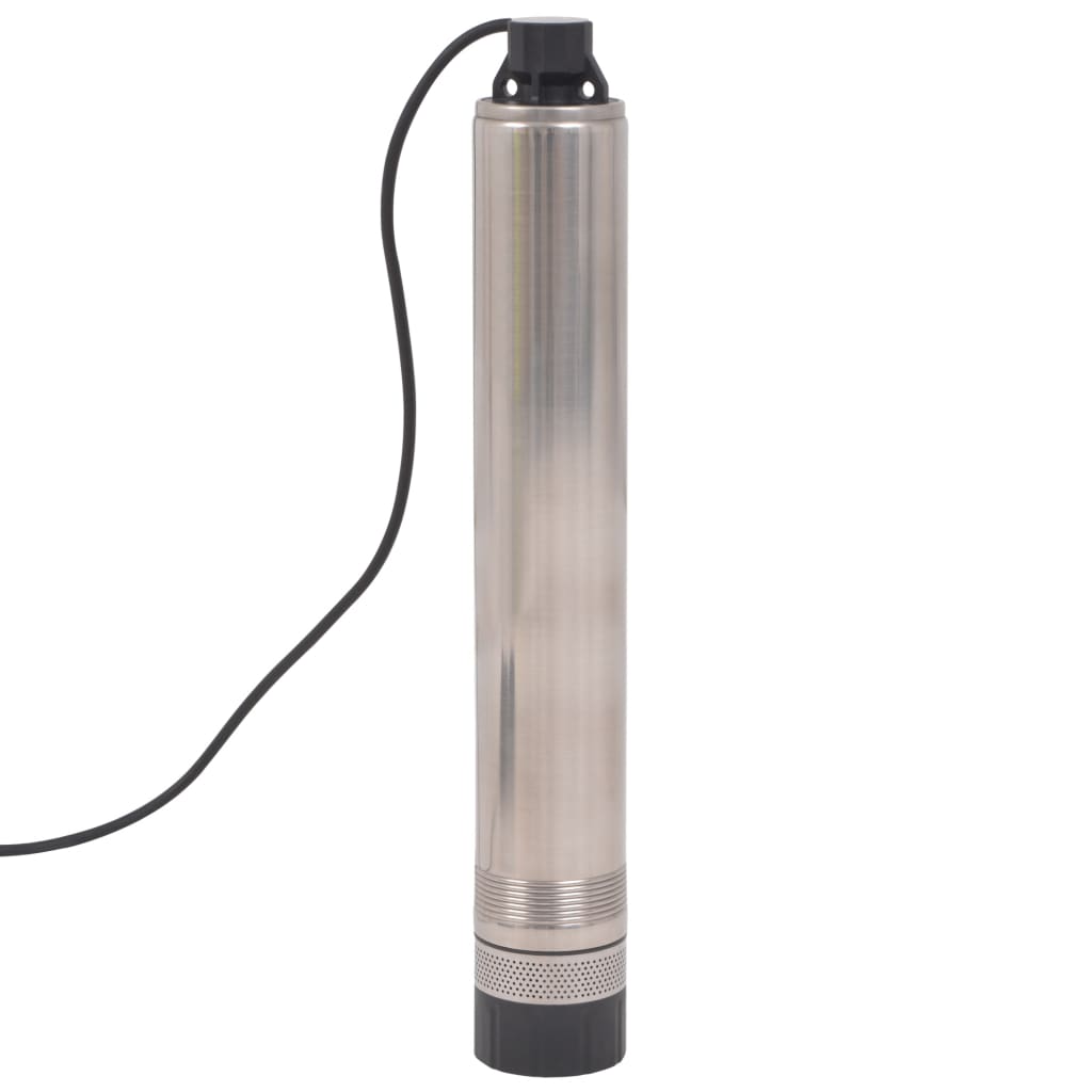 vidaXL Bomba Sumergible Agua Pozo Profundo Estanque Tanque Reservorio Altura máxima de entrega 40 m (750 W), 55 m (1000W), 60 m (900 W)