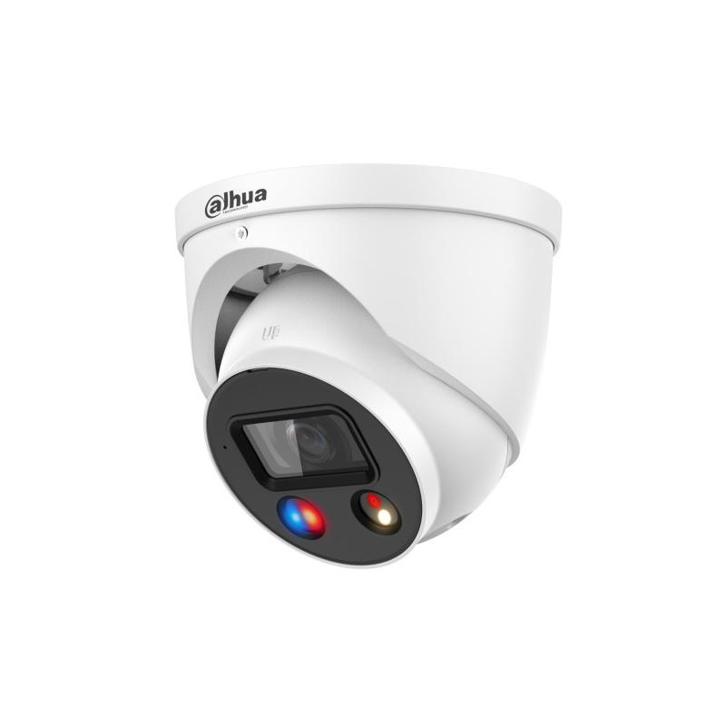 Dahua 8MP Turret IP 2.8mm Deterrenza Attiva 2.8mm WizSense IPC-HDW3849H-AS-PV-S5