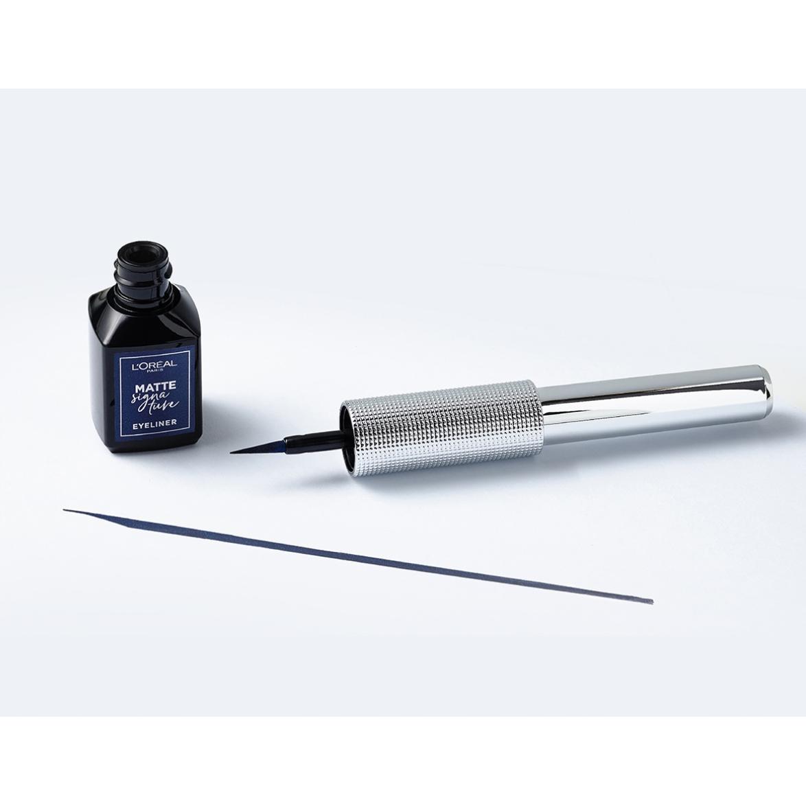 Loreal Dorado L'oreal Eyeliner Metal Signature Navy Talla 11