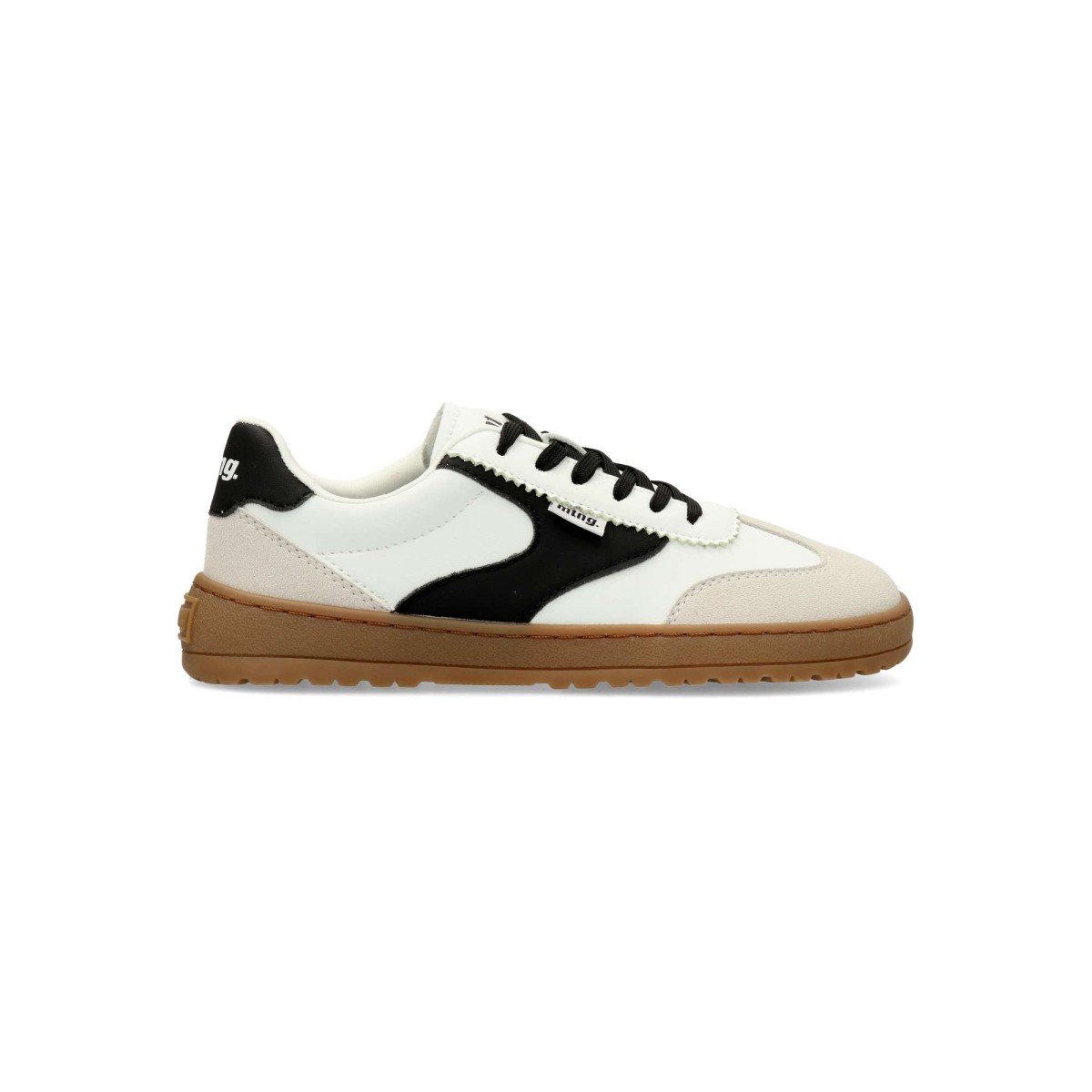 MTNG - Zapatillas deportivas Free Alask para mujer, diseño retro minimalista con puntera ancha y suela plana cero drop