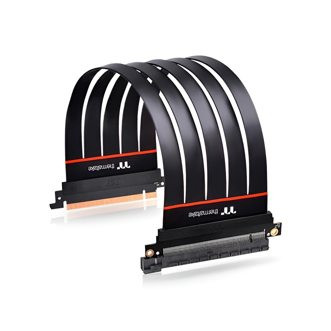 Thermaltake pci express extender black pci-e 4.0 16x 30cm