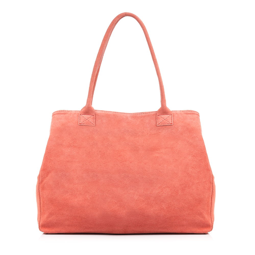 Firenze Artegiani. Annagrazia Bolso Shopper Mujer.Piel auténtica Gamuza . Made in Italy. Vera Pelle Italiana.