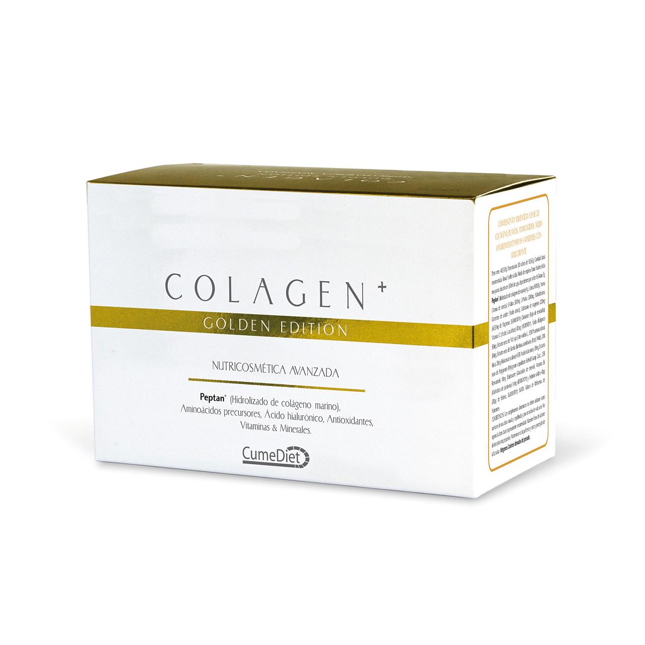 Cumediet Colagen Plus Golden - Complemento Alimenticio para la Salud de la Mujer