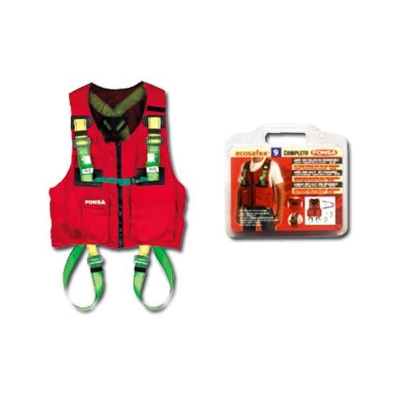 Ponsa ecosafex 9 vest solo  arnes-chaleco