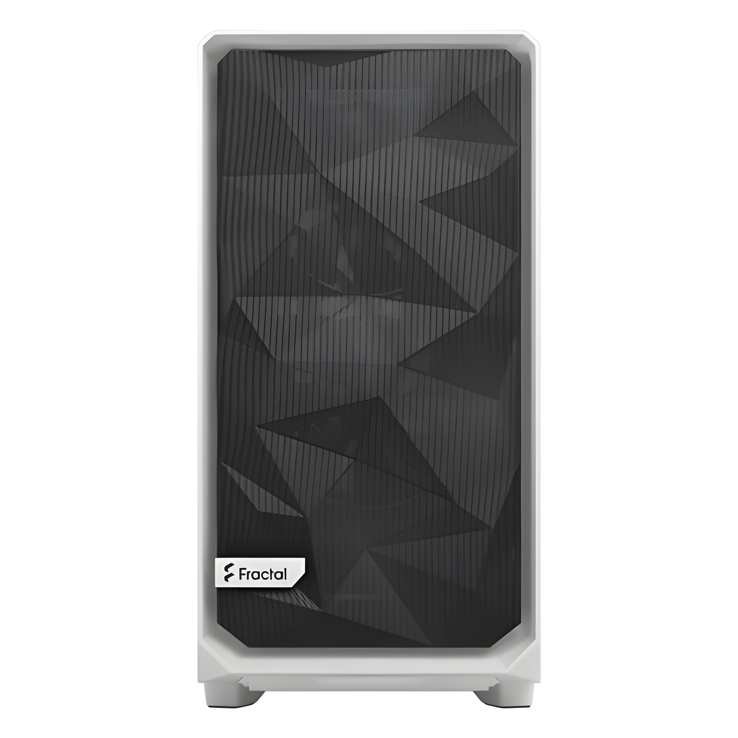 Fractal Design Meshify 2 Lite - Caja Blanca de Alta Calidad con Cristal Templado y Panel de Malla