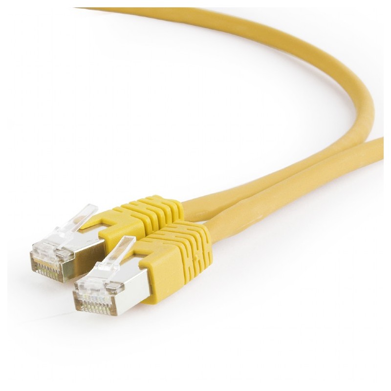 Gembird - PP6A-LSZHCU-Y-2M cable de red Amarillo Cat6 S/FTP (S-STP) PP6A-LSZHCU-Y-2M