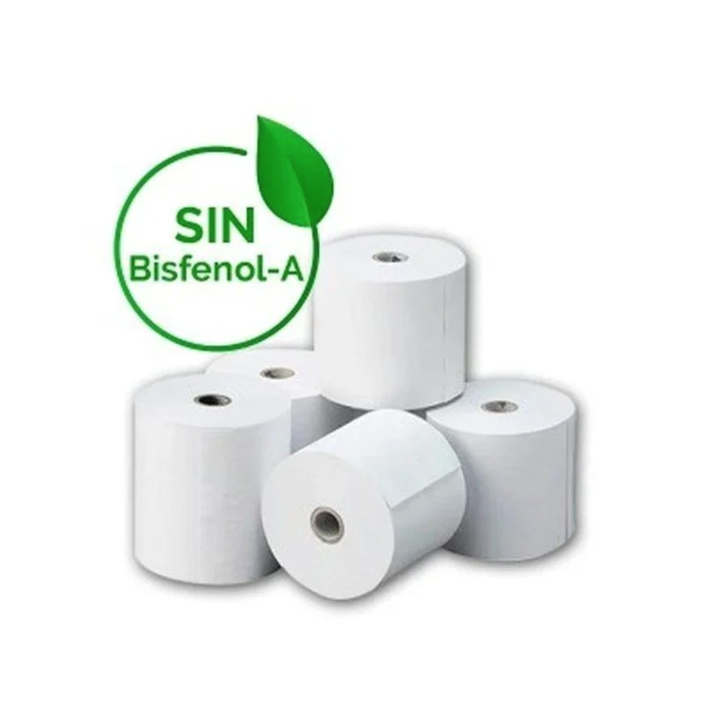 Rollo Papel Térmico Genérico 80x60 8U BPAF/ 80 x 60mm/ 8 unidades PAPEL TERMICO 80X60 8U BPA