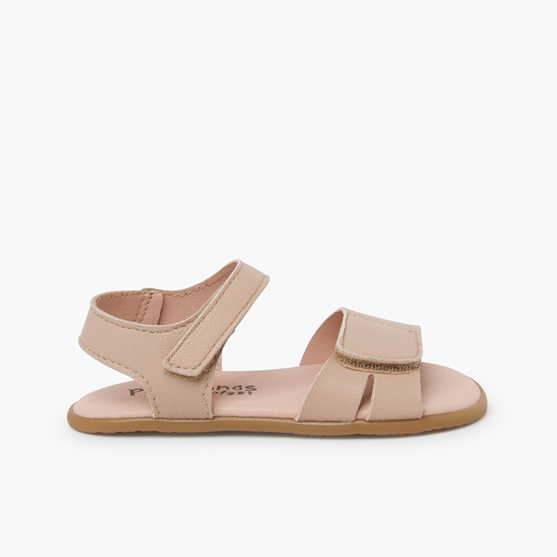 Pisamonas Sandalias barefoot piel pala adherente