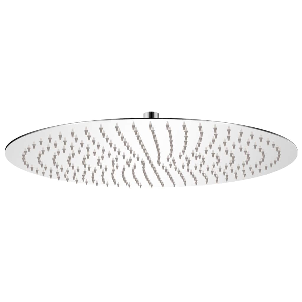 vidaXL Cabezal de ducha redondo efecto lluvia acero inoxidable en dimensiones Ø 40 cm/30 x 40 cm/Ø 50 cm