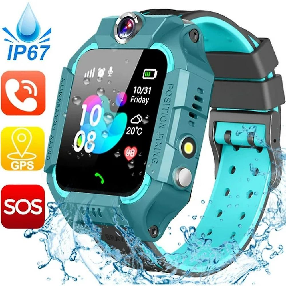 Reloj para niños Reloj inteligente Llamada Telefónica SOS LBS Ubicada Llamada de chat de Voz MOV