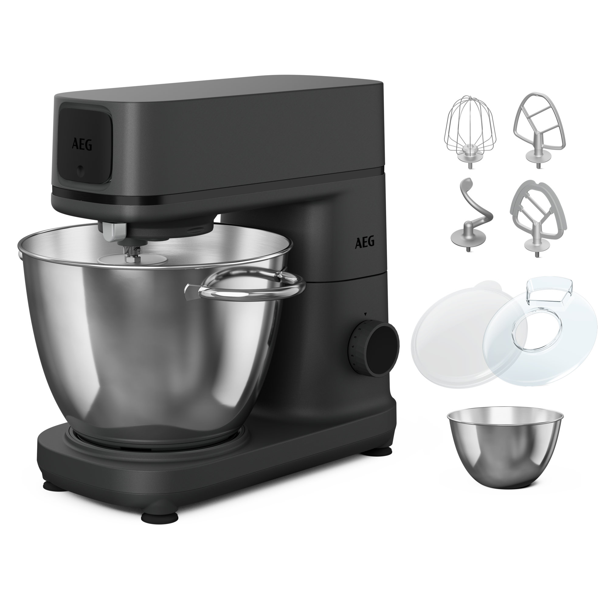 AEG - Robot de Cocina de 1200 W y 10 velocidades - KM7-1-4BPT