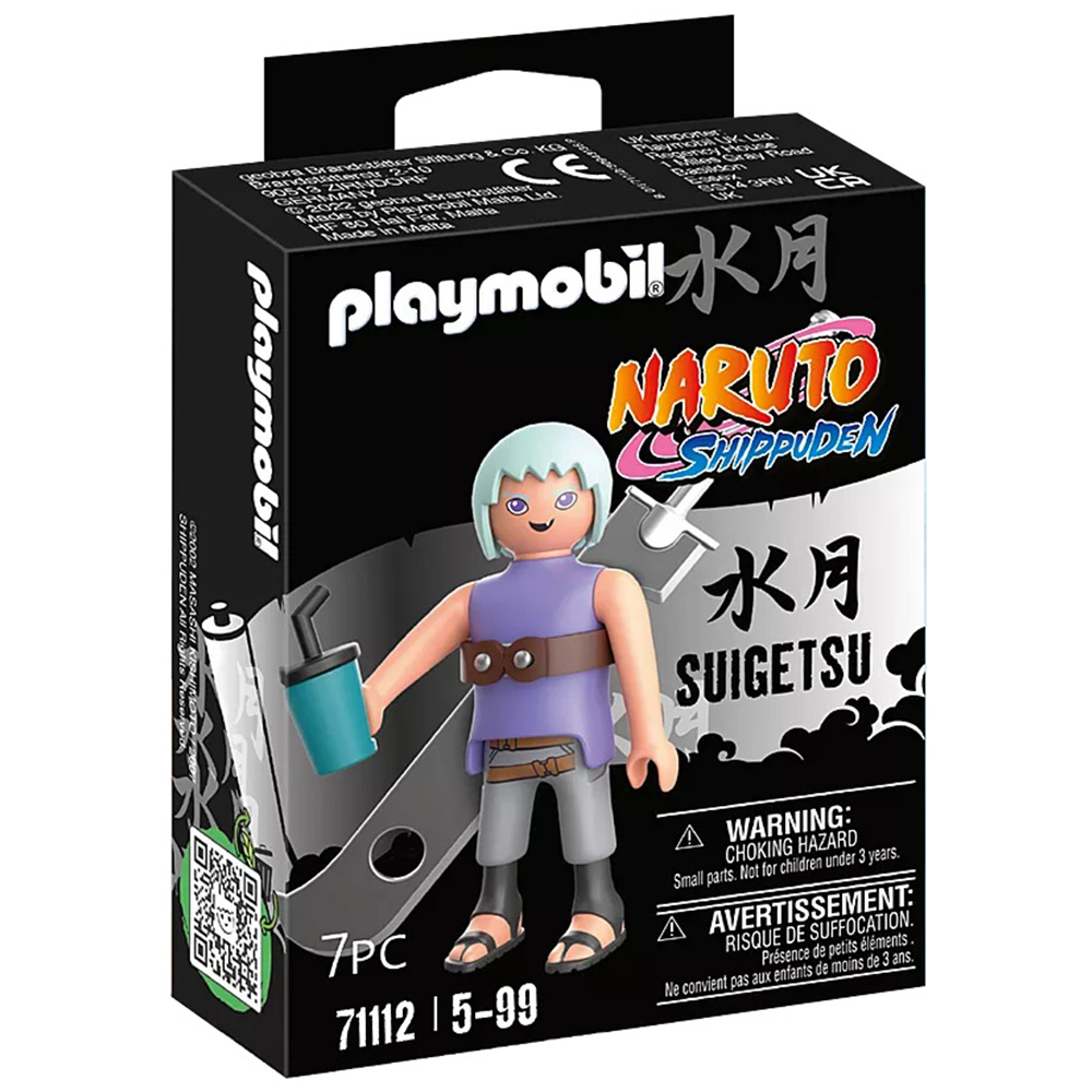 PLAYMOBIL NARUTO SHIPPUDEN - SUIGETSU, 71112, PRODUCTO CON LICENCIA OFICIAL, ENVIO 24-48 HORAS PENÍNSULA, PIEZAS, CLICKS, COLECCIONABLES,  JUGUETES, FIGURA, MUÑECO, FAMOBIL, 100% ORIGINAL