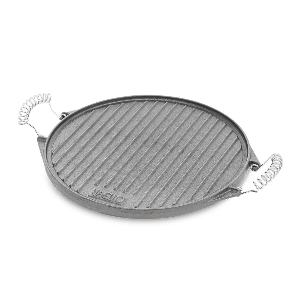 plancha de hierro fundido redonda ø43cm. vaello