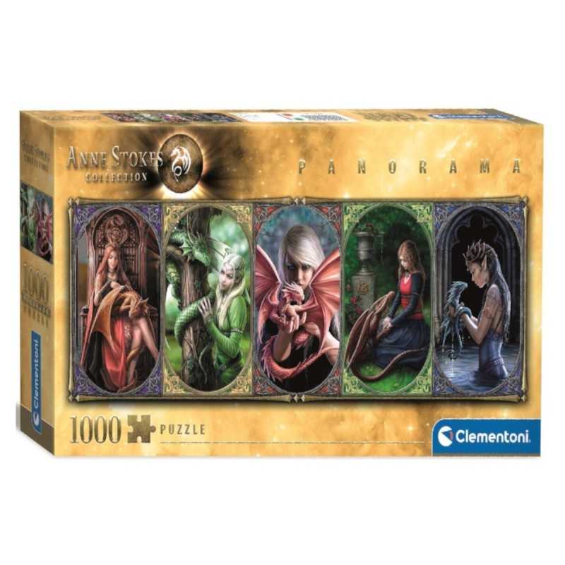 Puzzle 1000 Piezas Amistad de Dragones - Clementoni -