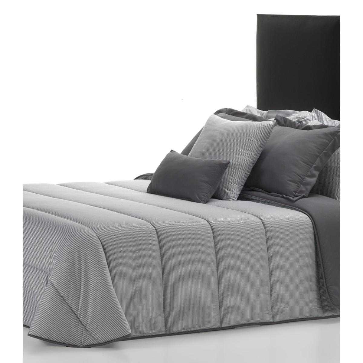 Edredón Nórdico Stripe Gris de Belnou