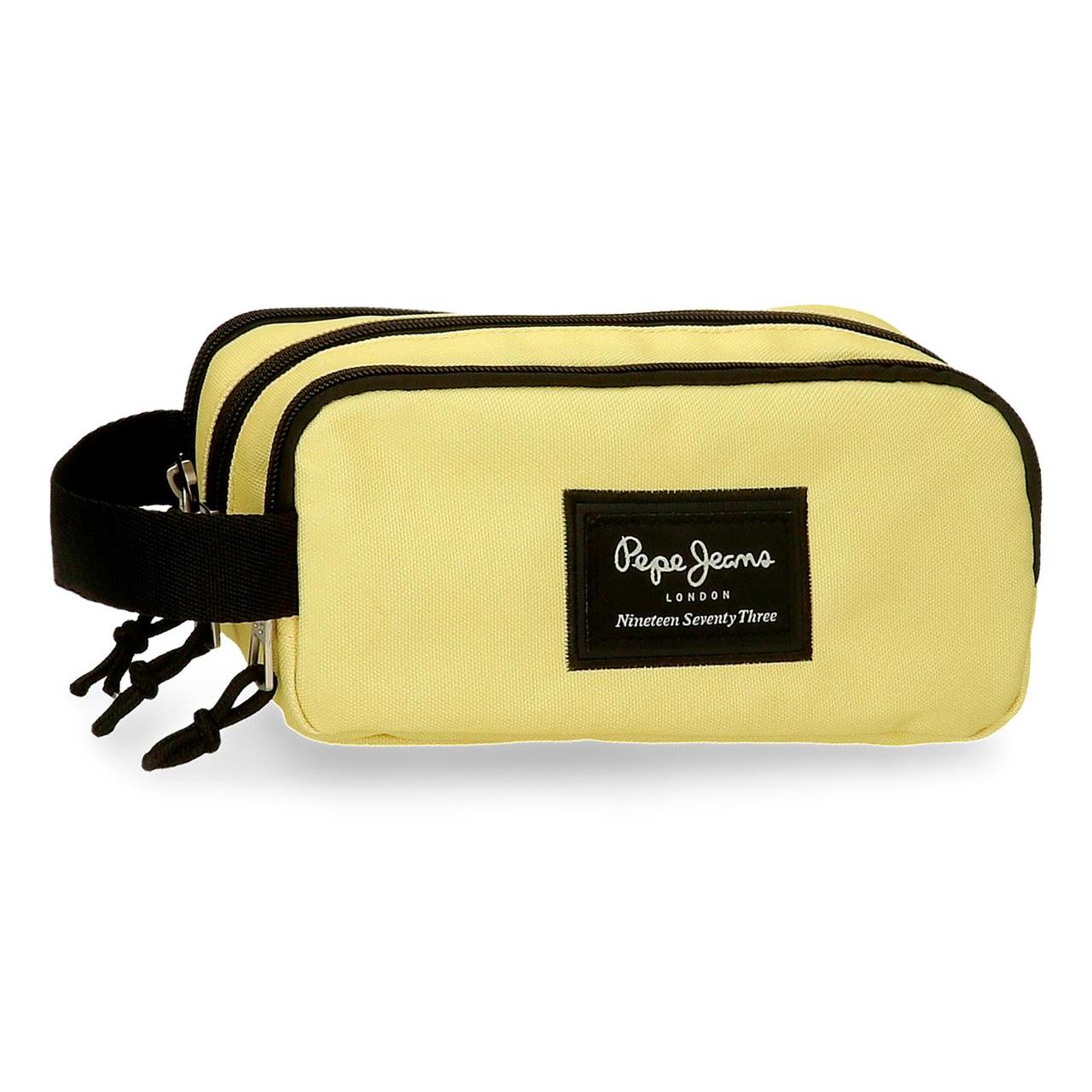 Estuche triple compartimento cierre cremallera Pepe Jeans Aris Colorful