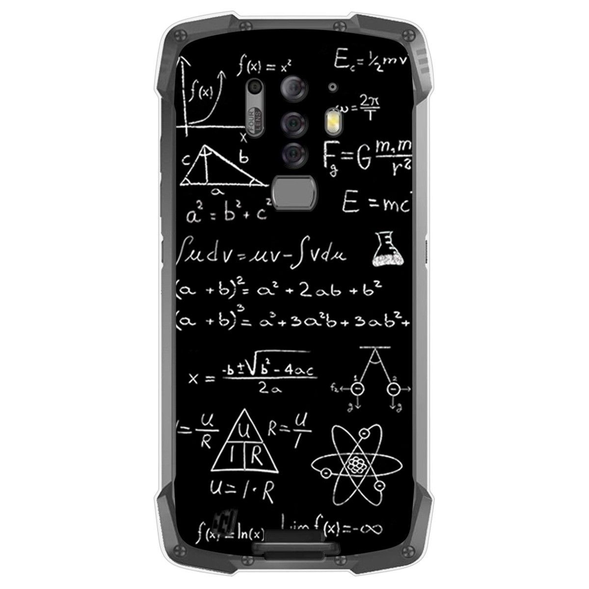 Tumundosmartphone Funda Gel Tpu para Blackview BV6900 / BV6900 Pro diseño Formulas Dibujos