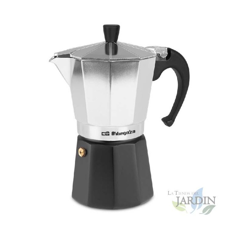 SUINGA Cafetera Aluminio Aluminio | Cafetera Italiana 6 Tazas Inducción | Cafetera Espresso | Cafetera Apta para todo tipo de cocinas