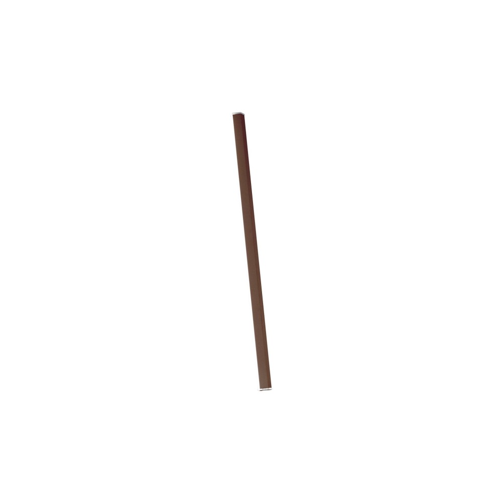 Pencil - Módulo de luz a batería Zafferano, mediano, portátil y recargable, IP65, regulador táctil, altura 98cm, Corten