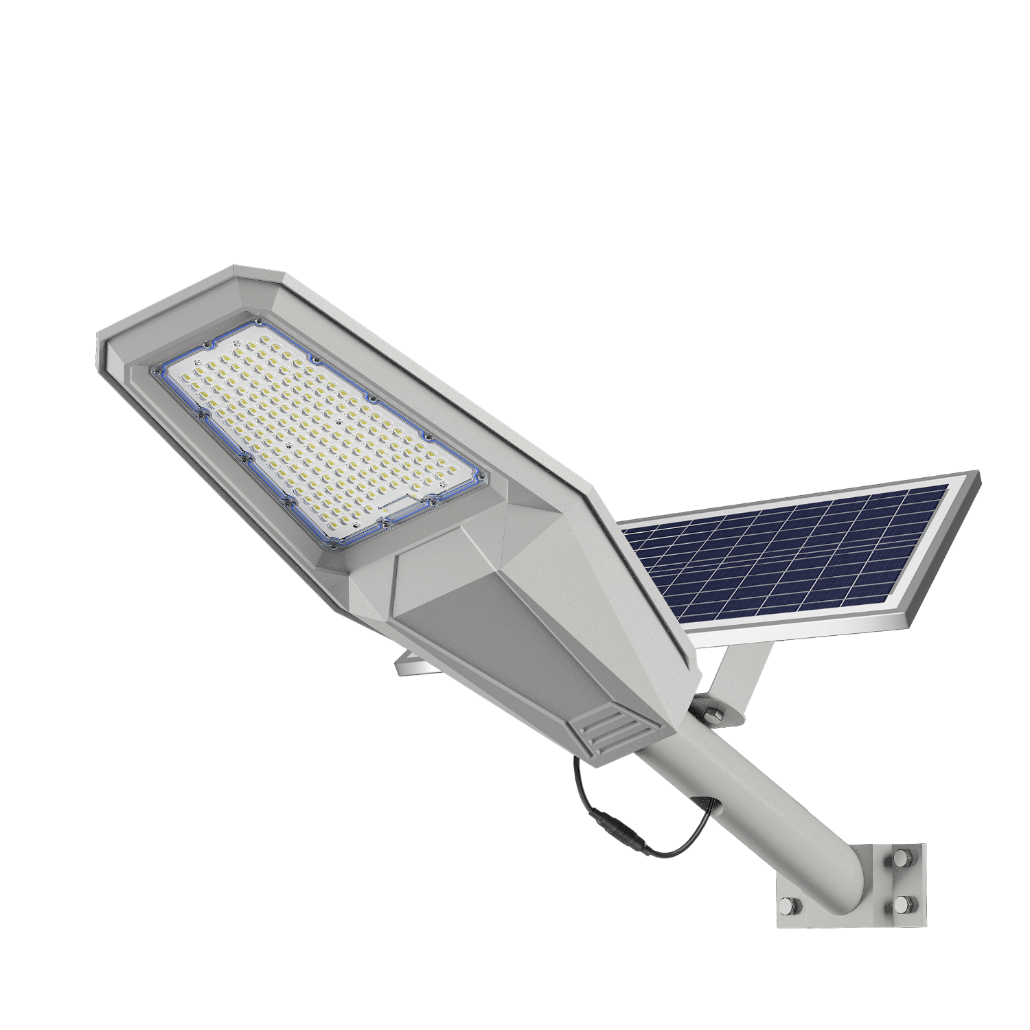 Lámpara Solar Panel Monocristalino, Batería LiFePO4, >20H Autonomía, 300–700m² Área - 200W/600W/1000W - Jortan Tech