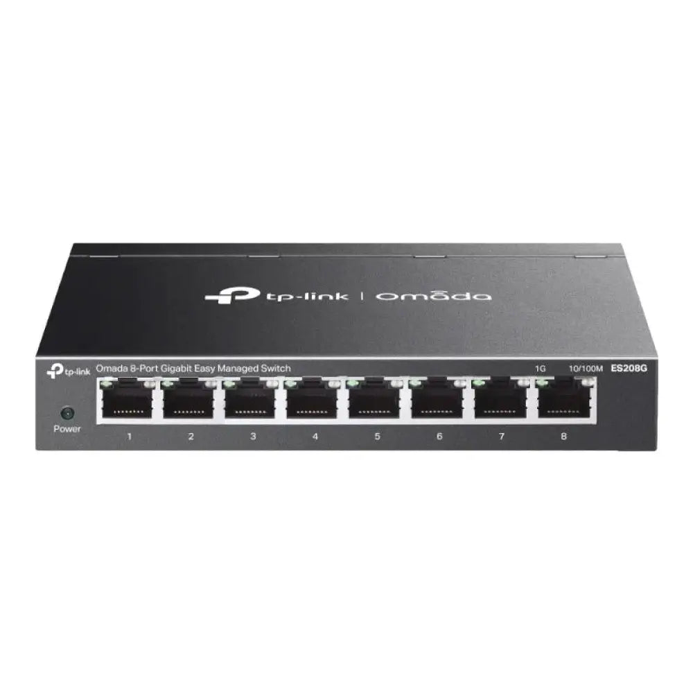 Switch TP-Link Omada ES208G Gestionado 8 Puertos Gigabit Ethernet L2 Montaje Pared