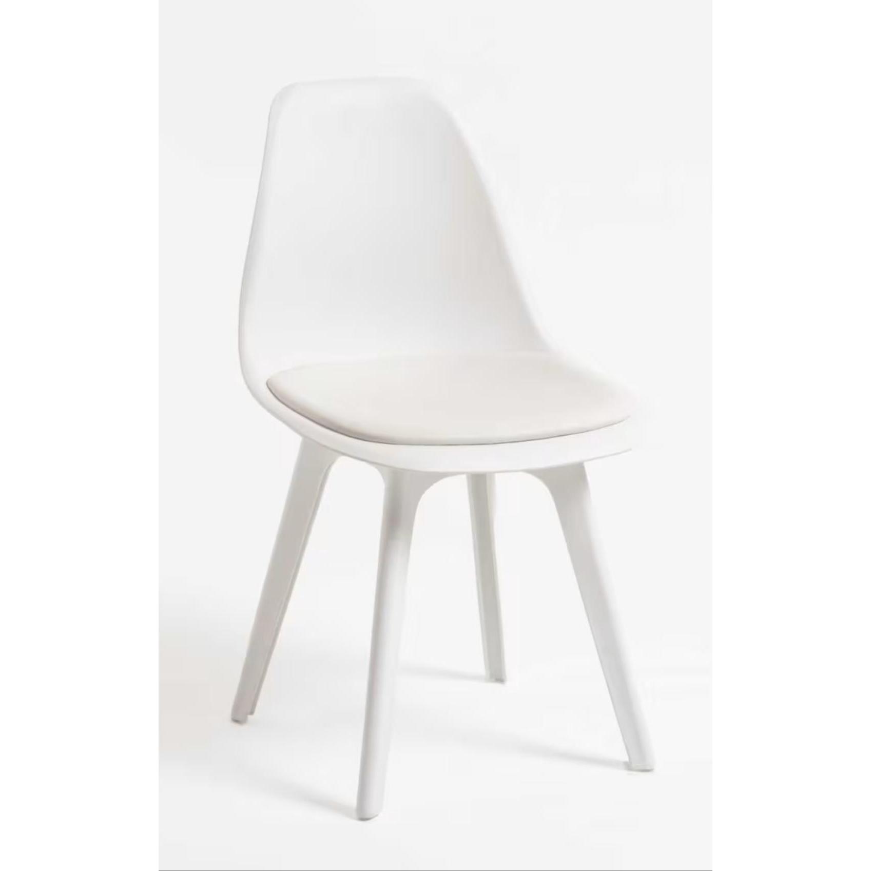 ORION91oficial® - Silla DIONE Asiento Piel Sintética Acolchado y Patas Color (VARIOS COLORES), 46x39x82cm Comedor Oficina Salón 