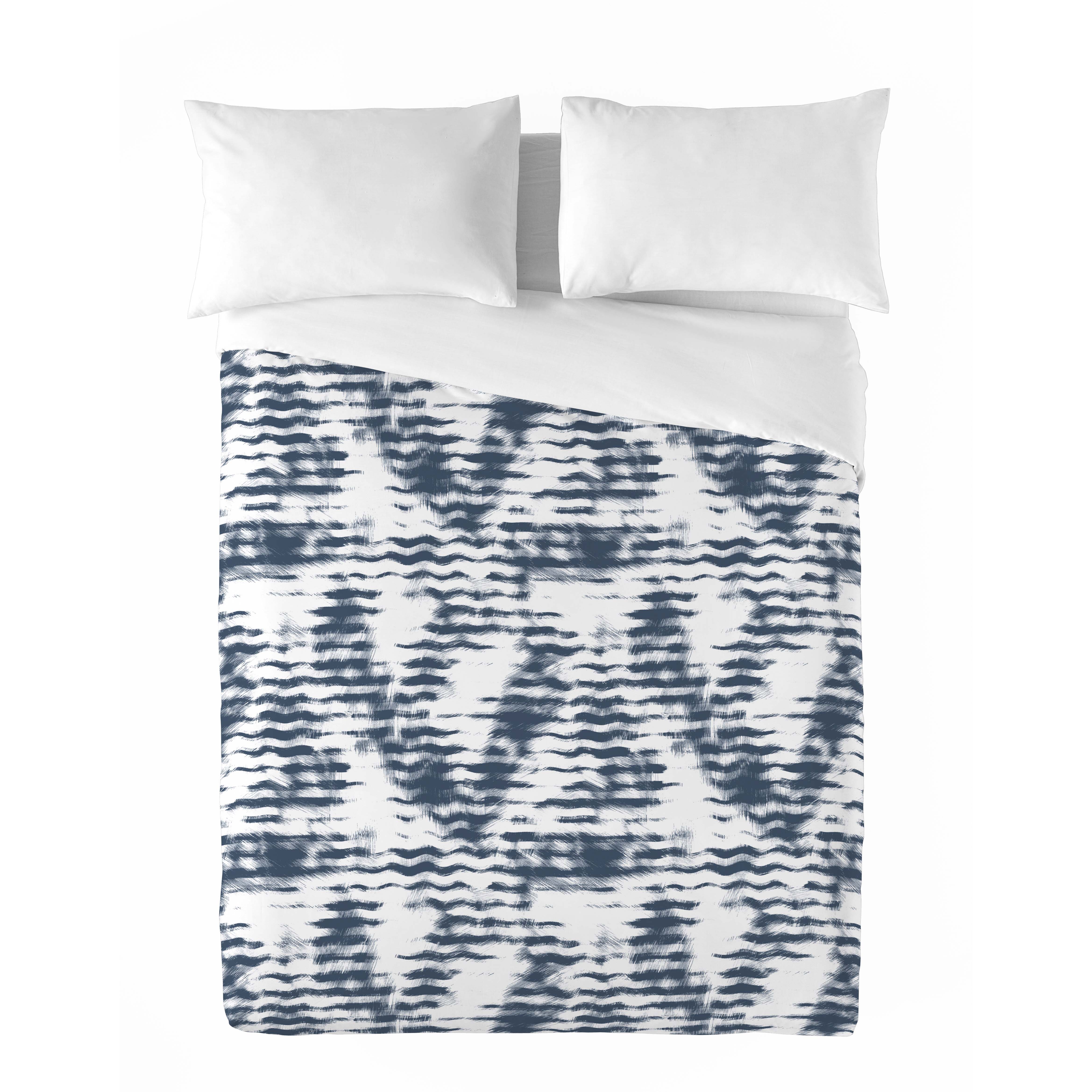 SANDAL - Funda Nórdica Estampada - Algodón Extrasuave - Incluye  1 o 2 Fundas de Almohada - 7 Modelos diferentes - Modelos Rayas - Cama 90/135/150/180 cm