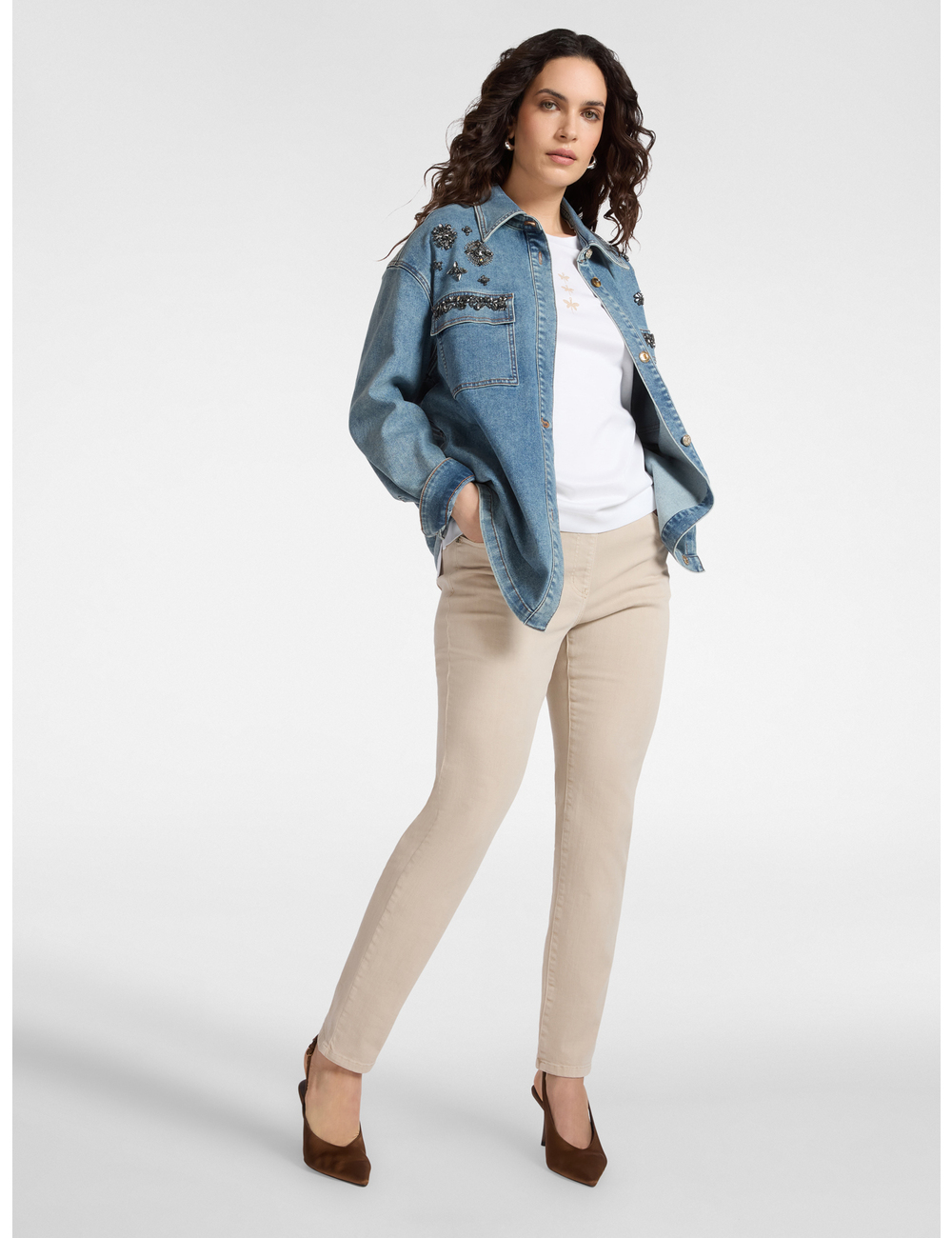 Elena Mirò - Jeggings en bull stretch