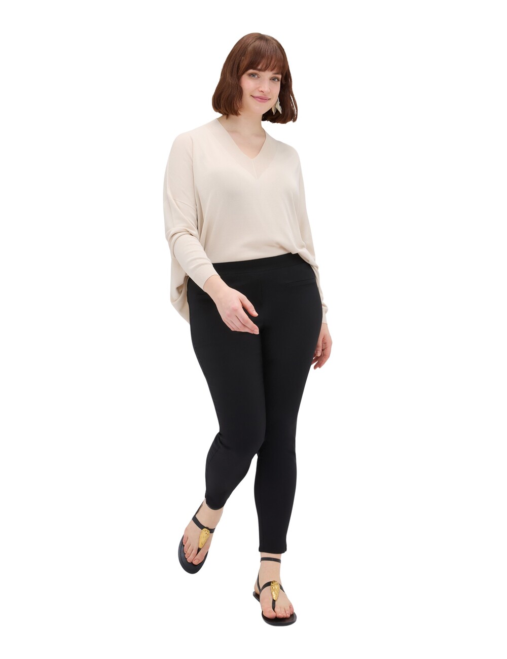 Fiorella Rubino - Pantalones Jeggings con cintura elástica