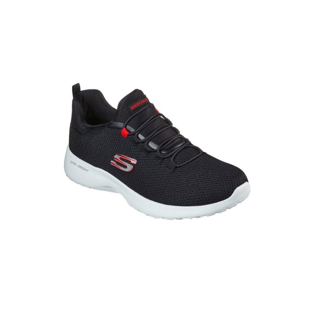 Sneakers Skechers Dynamight Hombre Negro-rojo