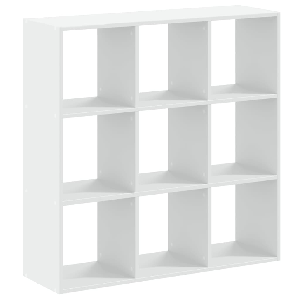 vidaXL Estantería de madera de ingeniería 102x32x102 cm Multicolor