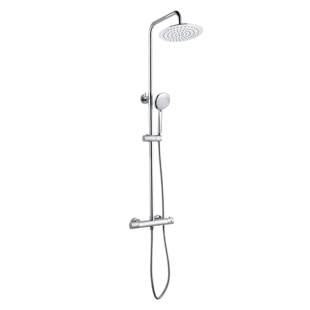 Barra de Baño Termostática Cromada