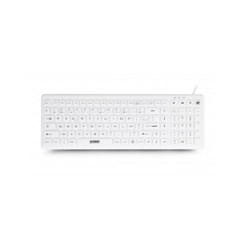NORM.IP68 WASHABLE USB KEYBOARDPERP- SPANISH QWERTY - IN ANTIBACTER