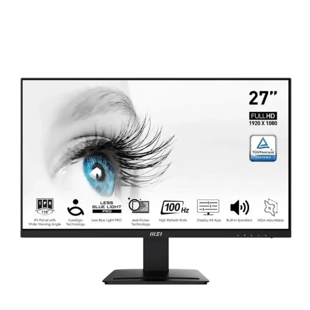 Monitor MSI Pro MP273A 27" LED IPS FullHD 100Hz FreeSync